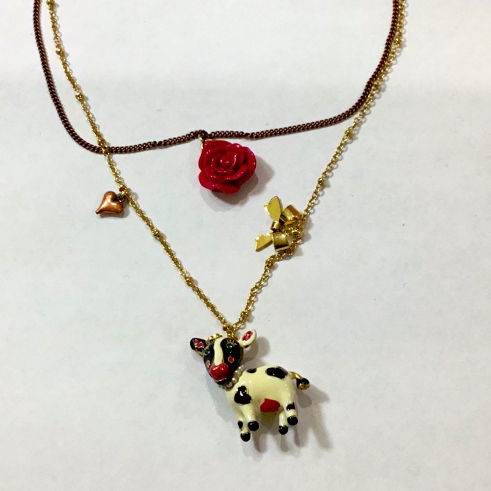 NWT Betsey Johnson necklace